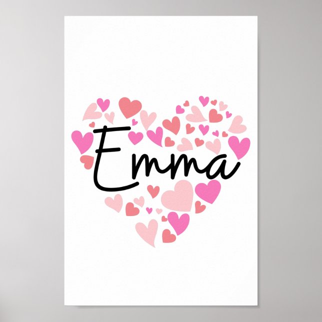 I kärlek Emma Poster (Framsidan)