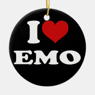 I Kärlek Emo Julgransprydnad Keramik
