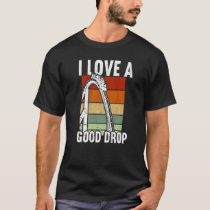 I kärlek en bra-droppe Rollercoaster T Shirt