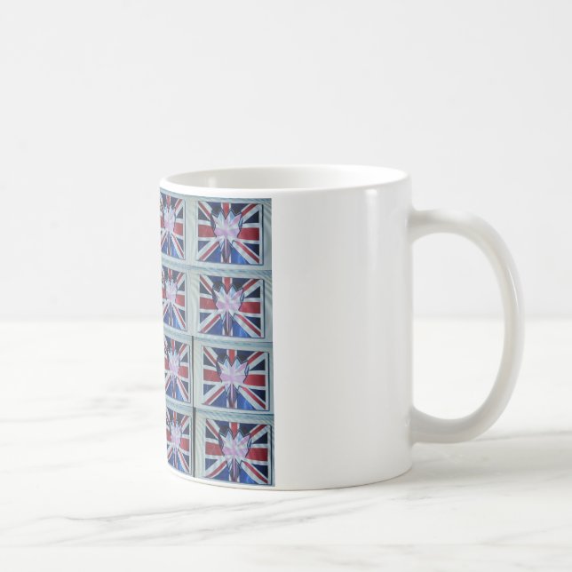 I Kärlek England Art Print Kaffemugg (Höger)
