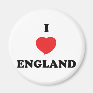 I KÄRLEK England Magnet