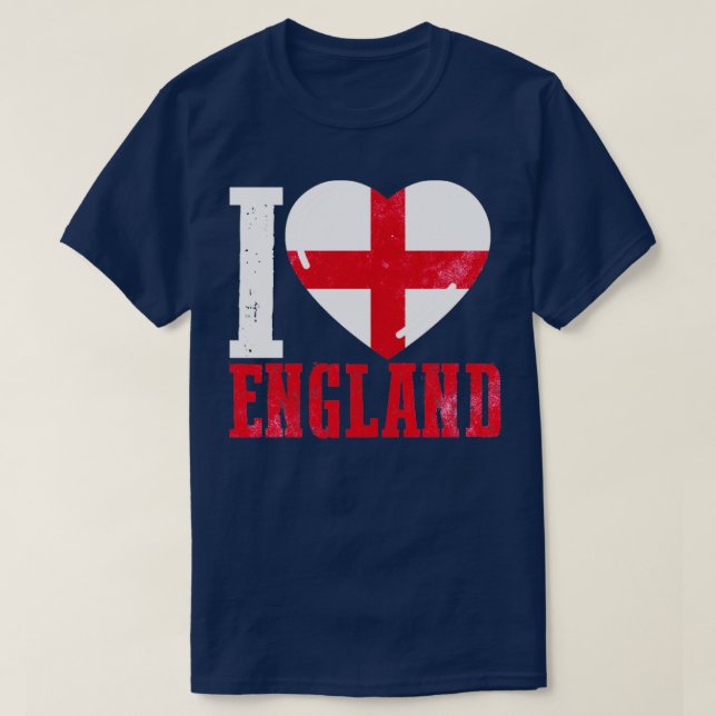 I kärlek England T Shirt (Design framsida)