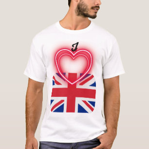 I Kärlek England T Shirt