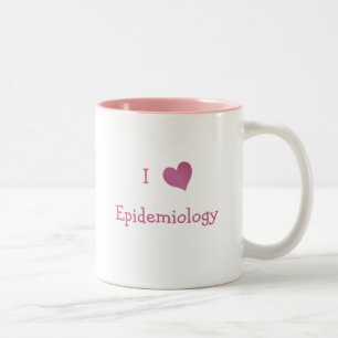 I Kärlek Epidemiologi Två-Tonad Mugg