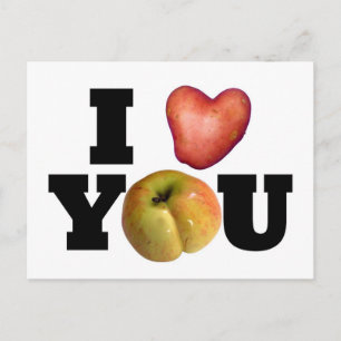 I KÄRLEK ER Valentines vykort 1