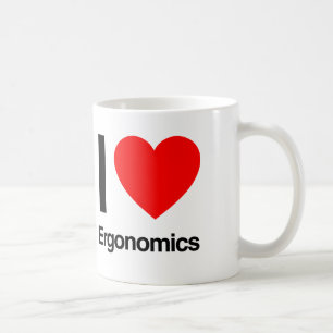 i kärlek ergonomi kaffemugg