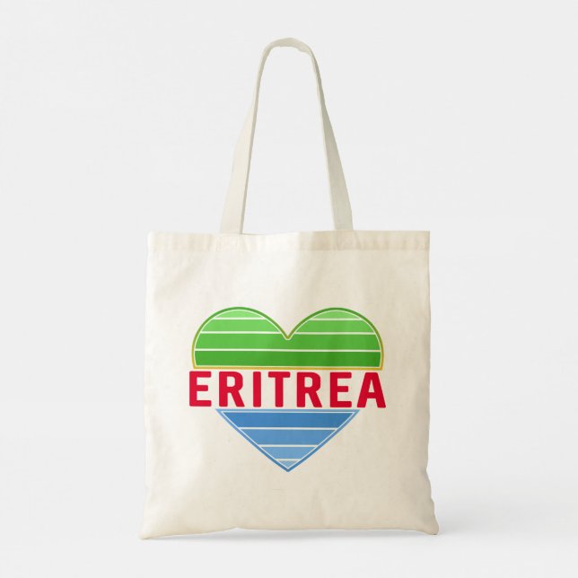 I Kärlek Eritrea, Eritrean Heart Tygkasse (Baksida)