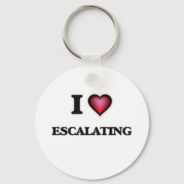 I kärlek ESCALATING Nyckelring (Framsida)