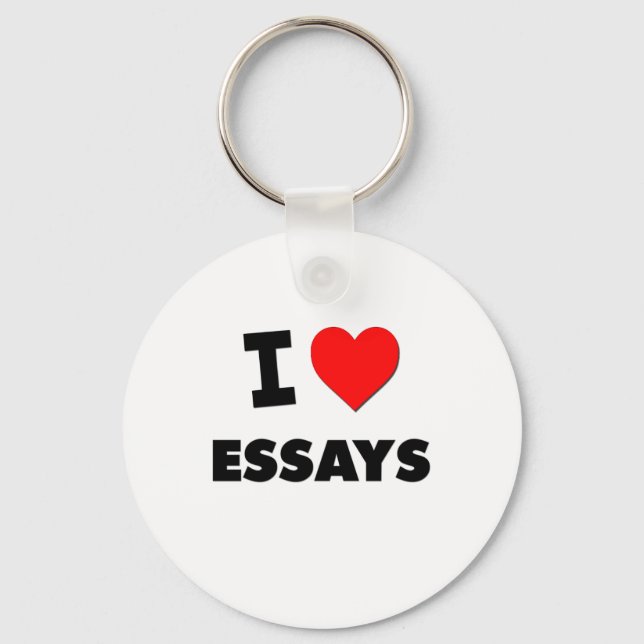 I kärlek Essays Nyckelring (Framsida)