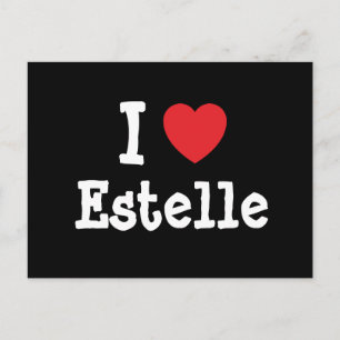 I kärlek Estelle eart T-Shirt Vykort
