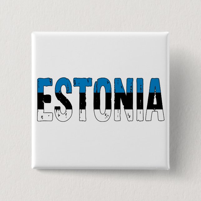 I kärlek Estland Knapp (Framsida)