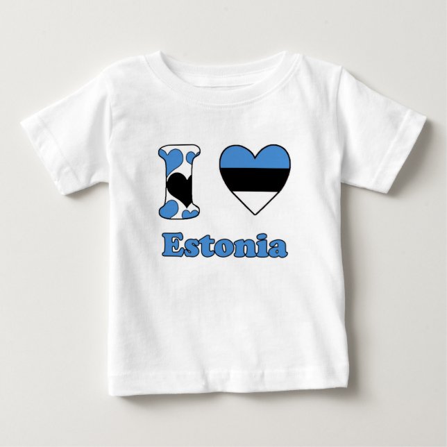 I kärlek Estland Tee (Framsida)