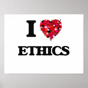 I kärlek ETHICS Poster
