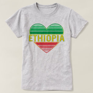 I Kärlek Etiopien, Etiopiens hjärta T Shirt