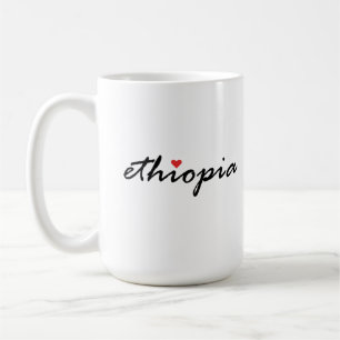 I kärlek Etiopien Kaffemugg