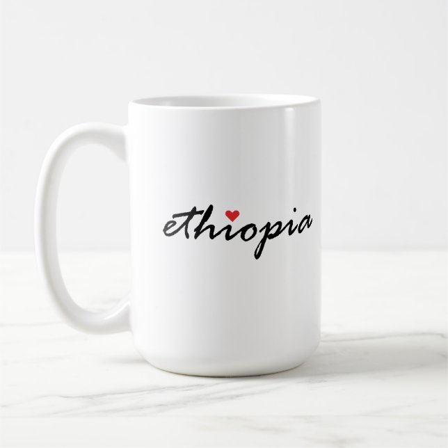 I kärlek Etiopien Kaffemugg (Vänster)
