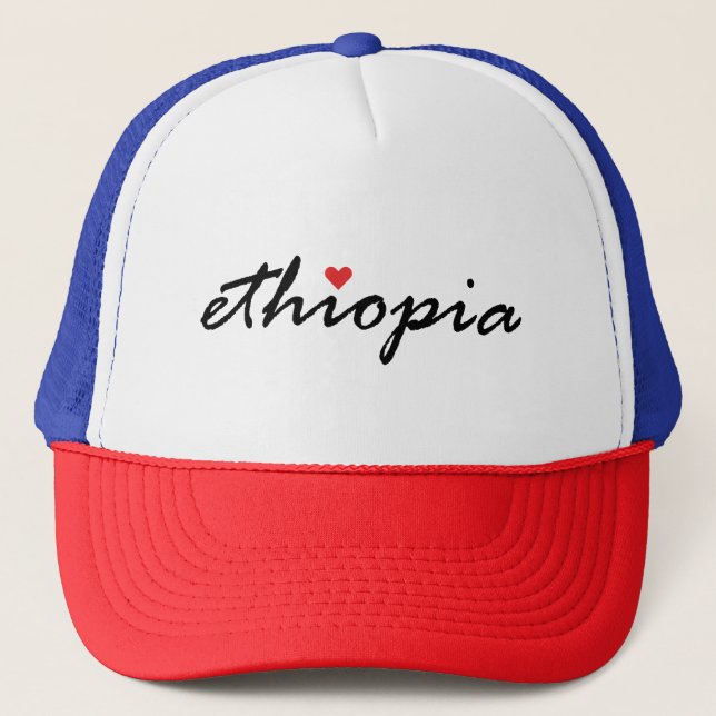 I kärlek Etiopien Keps (Framsida)