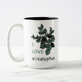 I KÄRLEK eUcalyptus Två-Tonad Mugg