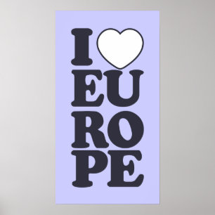 I KÄRLEK EUROPE-anpassningsbarna poster