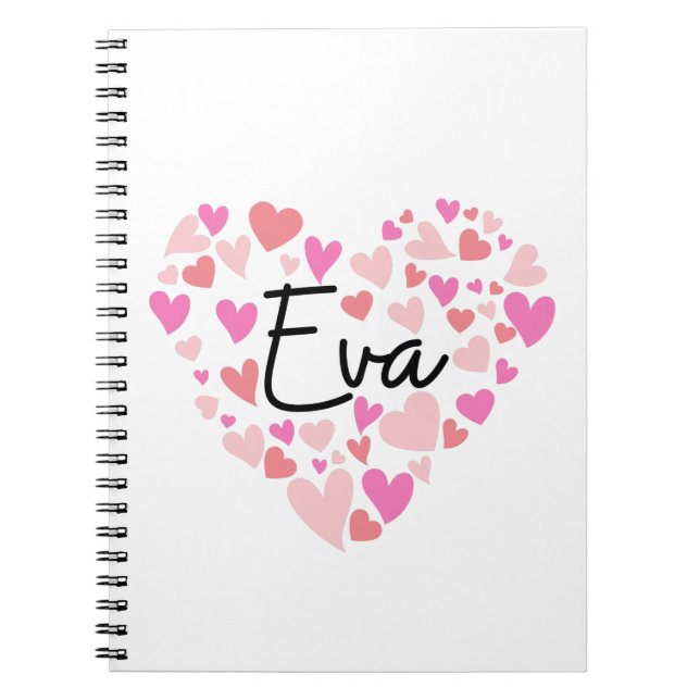 I kärlek Eva Anteckningsbok (Framsidan)
