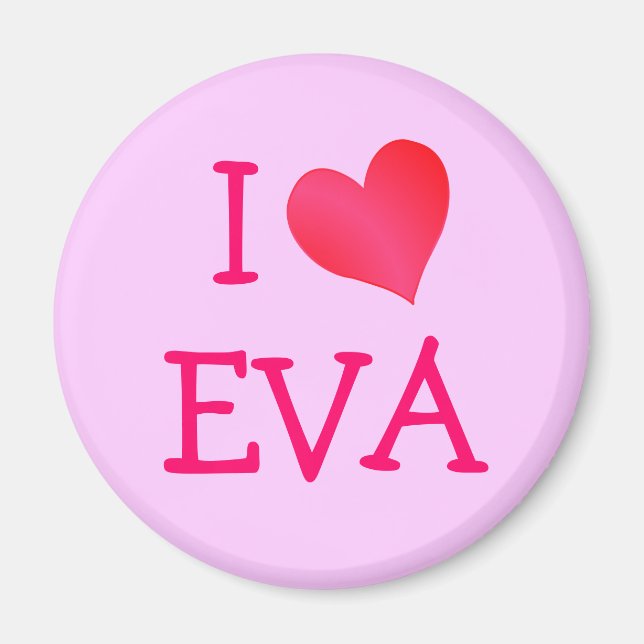 I Kärlek Eva Magnet (Framsidan)
