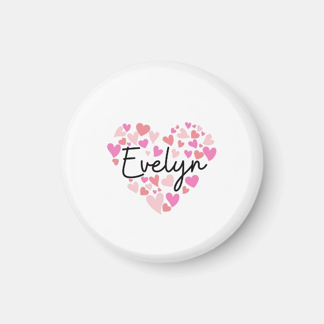 I kärlek Evelyn Magnet (Framsidan)