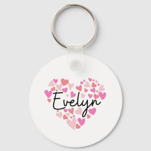 I kärlek Evelyn Nyckelring