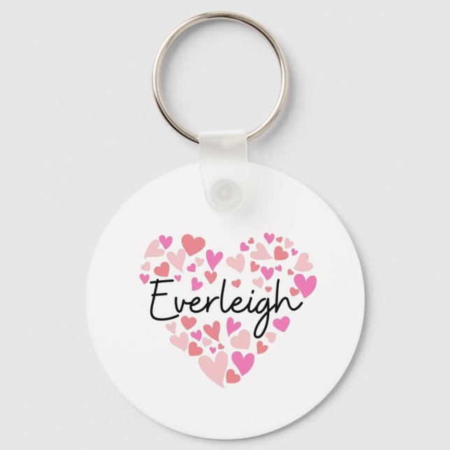 I kärlek Everleigh Nyckelring (Framsida)
