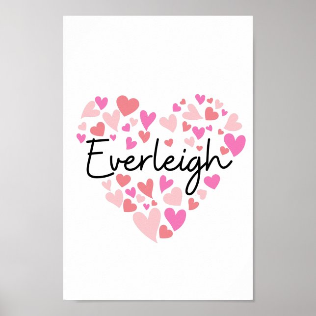 I kärlek Everleigh Poster (Framsidan)