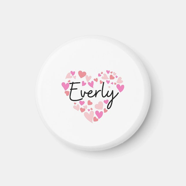 I kärlek Everly. Magnet (Framsidan)