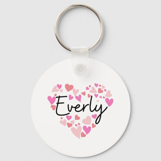 I kärlek Everly. Nyckelring (Framsida)