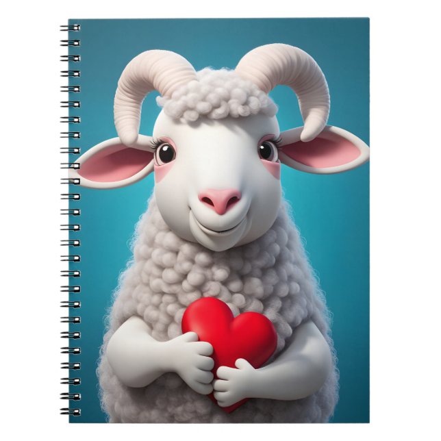 I Kärlek Ewe Anteckningsbok (Framsidan)