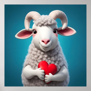 I Kärlek Ewe Poster