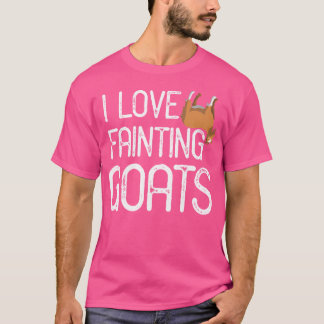 I Kärlek Fainting Goats T Shirt