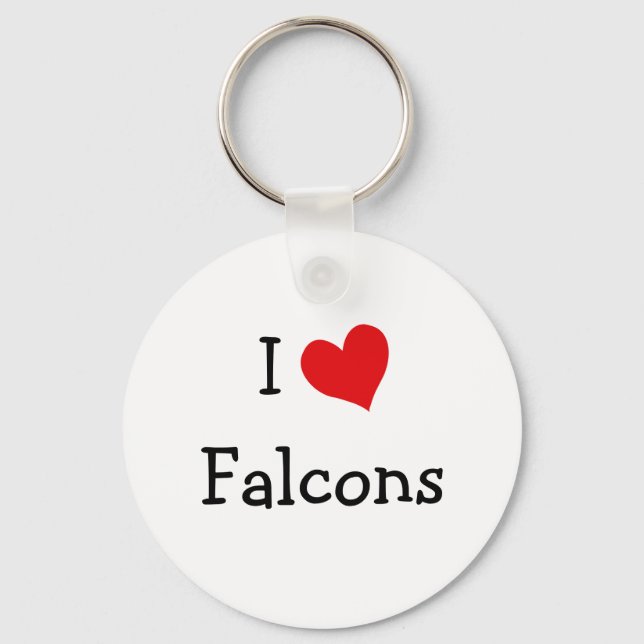 I Kärlek Falcons Nyckelring (Framsida)