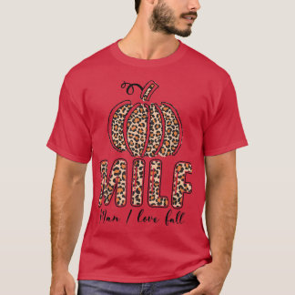 I Kärlek Fall Funny Woman MILF Man Seasons från hö T Shirt