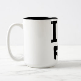 I kärlek Fall Två-Tonad Mugg