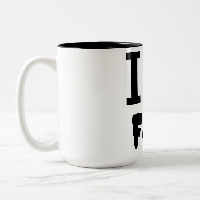 I kärlek Fall Två-Tonad Mugg (Vänster)