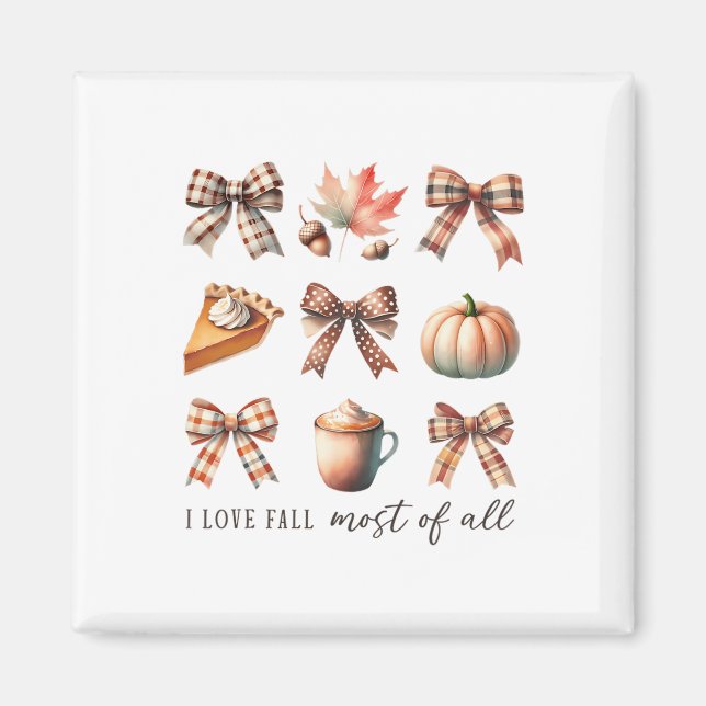 I Kärlek faller den största Thanksgivingen av alla Magnet (Framsidan)