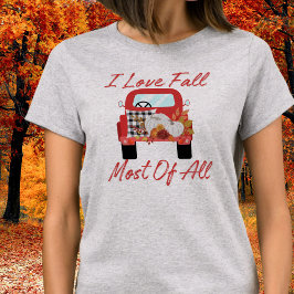 I Kärlek faller mest av alla klassiska Lastbil Tsh T Shirt