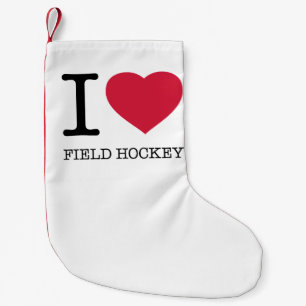 I KÄRLEK FÄLT HOCKEY LITEN JULSTRUMPA
