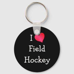 I Kärlek Fält Hockey Nyckelring