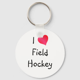 I Kärlek Fält Hockey Nyckelring