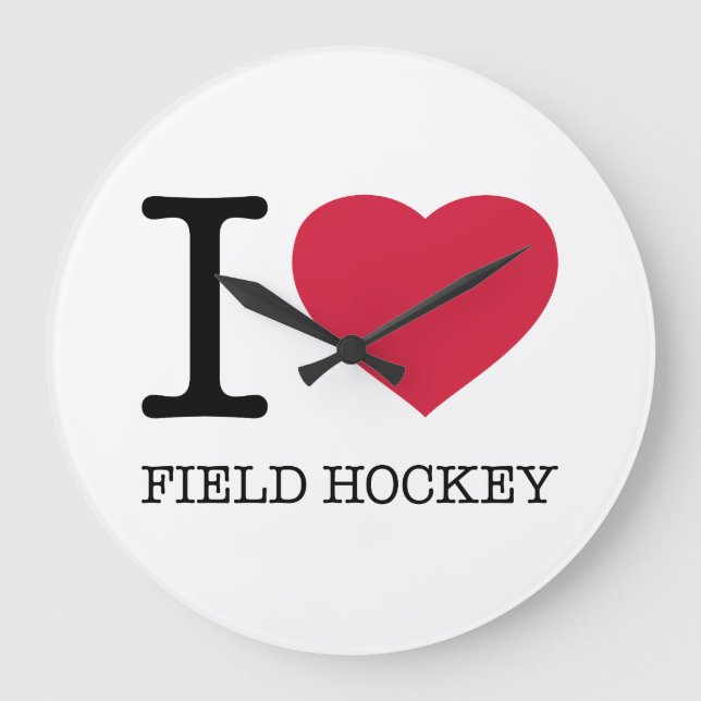 I KÄRLEK FÄLT HOCKEY STOR KLOCKA (Framsida)