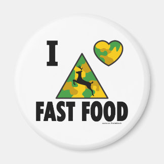 I KÄRLEK FAST MAT T-SHIRTS OCH GIFTS MAGNET