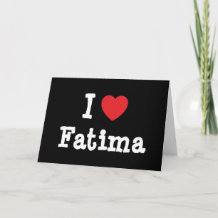 I kärlek Fatima eart T-Shirt Kort