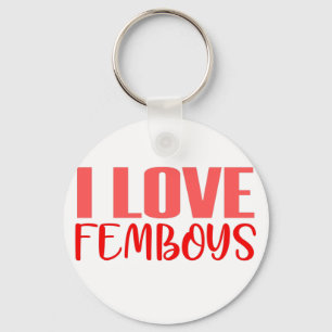 I Kärlek Fembojor Lilla Cute Feminine Boys Manar Nyckelring
