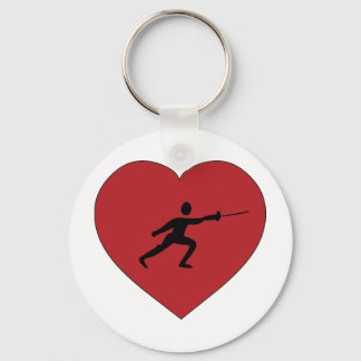 I Kärlek Fening Nyckelring