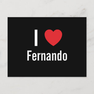 I kärlek Fernando Vykort