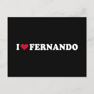I KÄRLEK FERNANDO VYKORT